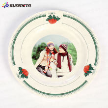 Sunmeta Sublimation plate Strawberry plate 8 inch